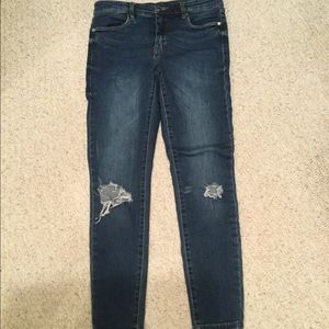 Blank NYC Distressed skinny jeans